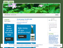 Tablet Screenshot of lindajspu.wordpress.com