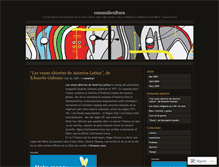 Tablet Screenshot of comunikcultura.wordpress.com