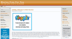 Desktop Screenshot of moviesfree4u.wordpress.com
