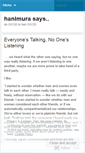Mobile Screenshot of hanimura.wordpress.com