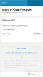 Mobile Screenshot of navyofclubpenguinnocp.wordpress.com
