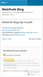 Mobile Screenshot of mobikwik.wordpress.com