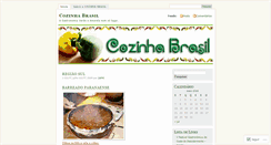 Desktop Screenshot of cozinhabrasil.wordpress.com