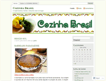 Tablet Screenshot of cozinhabrasil.wordpress.com