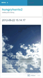 Mobile Screenshot of hungryhorris2.wordpress.com