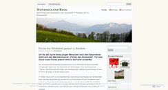 Desktop Screenshot of mondseeland.wordpress.com