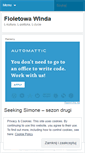 Mobile Screenshot of fioletowawinda.wordpress.com