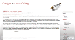 Desktop Screenshot of carriganaccountants.wordpress.com