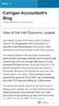 Mobile Screenshot of carriganaccountants.wordpress.com