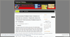 Desktop Screenshot of muhaiminkhair.wordpress.com