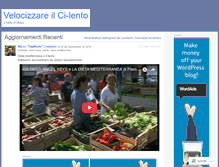 Tablet Screenshot of cilento.wordpress.com