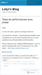Mobile Screenshot of latyr.wordpress.com