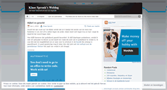 Desktop Screenshot of kspronk.wordpress.com