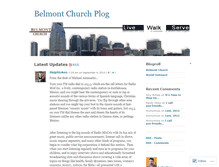 Tablet Screenshot of belmontchurch.wordpress.com