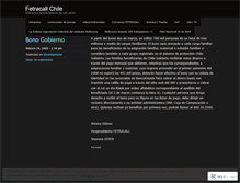 Tablet Screenshot of fetracall.wordpress.com