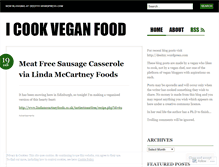 Tablet Screenshot of icookvegan.wordpress.com