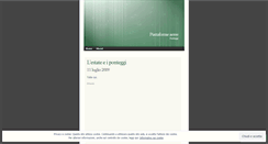 Desktop Screenshot of ponteggi.wordpress.com