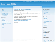 Tablet Screenshot of mhtesol.wordpress.com