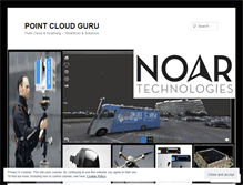 Tablet Screenshot of pointcloudguru.wordpress.com