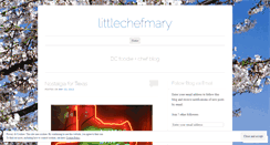 Desktop Screenshot of littlechefmary.wordpress.com