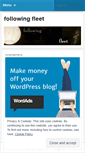 Mobile Screenshot of followingfleet.wordpress.com