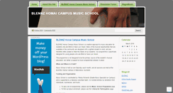 Desktop Screenshot of blennzmusicschool.wordpress.com