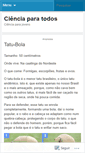 Mobile Screenshot of cienciajovem.wordpress.com