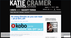 Desktop Screenshot of katiecramerbooks.wordpress.com