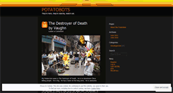 Desktop Screenshot of potatobots.wordpress.com