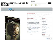 Tablet Screenshot of cinetrafic.wordpress.com