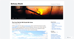 Desktop Screenshot of bethanywoelk.wordpress.com