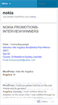 Mobile Screenshot of nokias.wordpress.com