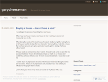 Tablet Screenshot of garycheeseman.wordpress.com