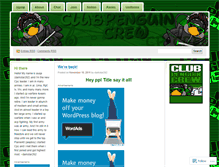 Tablet Screenshot of clubpenguincrew7g.wordpress.com