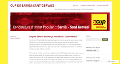 Desktop Screenshot of cupsarriasantgervasi.wordpress.com