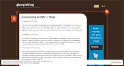 Desktop Screenshot of giangleblog.wordpress.com