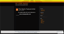 Desktop Screenshot of myhoperadio.wordpress.com