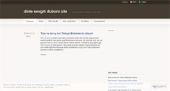 Desktop Screenshot of dinlesevgilii.wordpress.com