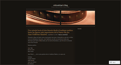 Desktop Screenshot of criticadcine.wordpress.com
