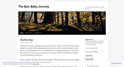 Desktop Screenshot of epicbaby.wordpress.com