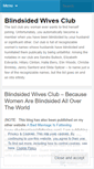 Mobile Screenshot of blindsidedwivesclub.wordpress.com