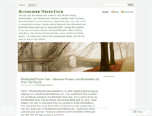 Tablet Screenshot of blindsidedwivesclub.wordpress.com