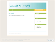 Tablet Screenshot of pnhlondon.wordpress.com