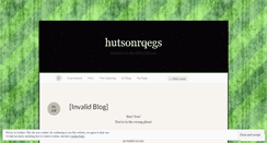 Desktop Screenshot of hutsonrqegs.wordpress.com