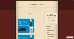 Desktop Screenshot of debteraw.wordpress.com