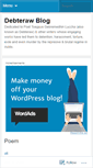 Mobile Screenshot of debteraw.wordpress.com