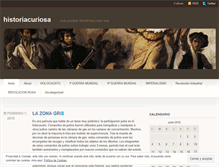 Tablet Screenshot of historiacuriosa.wordpress.com