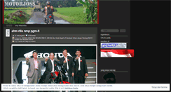 Desktop Screenshot of motorjoss.wordpress.com