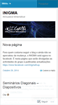Mobile Screenshot of inigma.wordpress.com