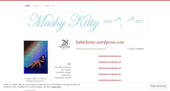 Desktop Screenshot of mushykitty.wordpress.com